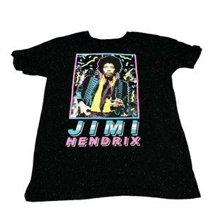 Jimi Hendrix Rockin Artwork‎ Mens Graphic T-Shirt